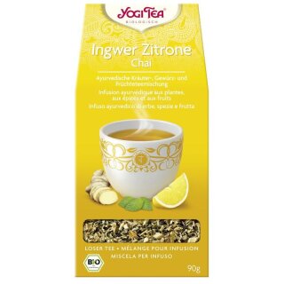 Yogi Tea Ingwer Zitrone Chai - Bio - 90g