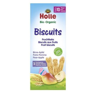 Holle Biscuits Birne Apfel - Bio - 125g