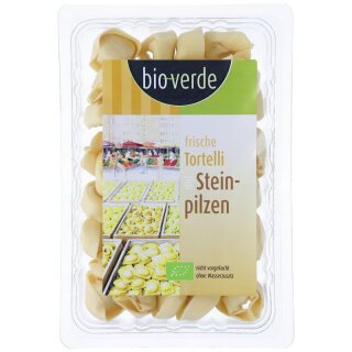 bio-verde Frische Tortelli mit Steinpilz - Bio - 250g