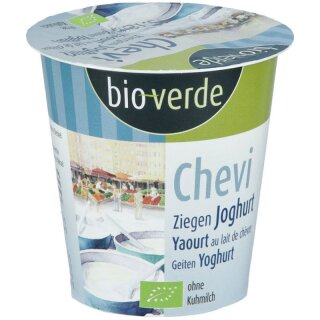 bio-verde Chevi Ziegenjoghurt aus 100% Ziegenmilch - Bio - 125g