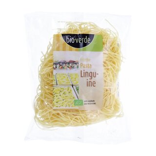 bio-verde Frische Linguine klassische Spaghetti extra dünn - Bio - 250g