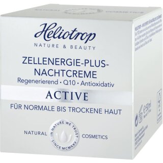 Heliotrop ACTIVE Zellenerige-Plus-Nachtcreme - 50ml