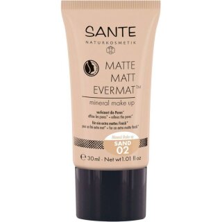 Sante Matte Matt EvermatTM Mineral Make up 02 sand 30ml