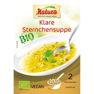 Natura Klare Sternchensuppe - Bio - 40g