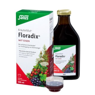 Floradix Salus Kräuterblut mit Eisen - 500ml