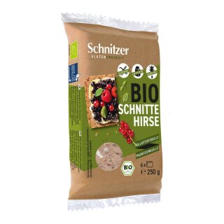 Schnitzer Schnitte Hirse - Bio - 250g