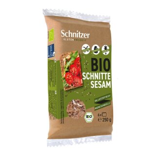 Schnitzer Schnitte Sesam - Bio - 250g