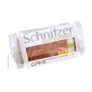 Schnitzer Cake Chocolate + Orange - Bio - 200g