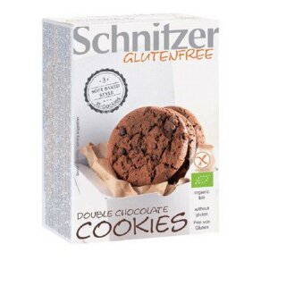 Schnitzer Double Chocolate Cookies - Bio - 105g