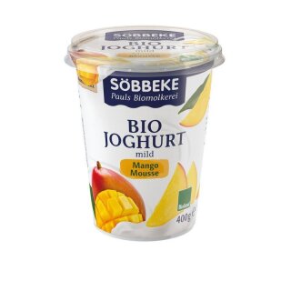 Söbbeke Joghurt Mangomousse - Bio - 400g