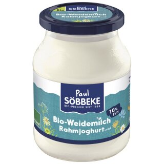 Söbbeke Weidemilch Rahmjoghurt mild 10% Fett - Bio - 500g