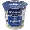 Söbbeke Naturjoghurt mild 3,8% - Bio - 150g