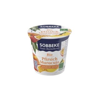 Söbbeke Joghurt mild Pfirsich Maracuja - Bio - 150g