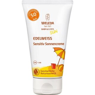 Weleda Baby & Kids Edelweiss Sensitiv Sonnencreme LSF 50 - 50ml