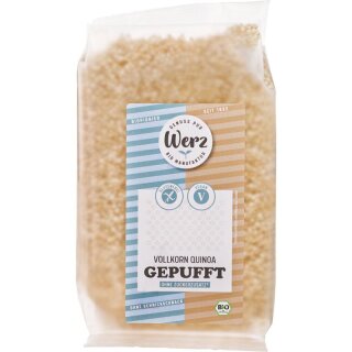 Werz Vollkorn Quinoa gepufft glutenfrei - Bio - 125g