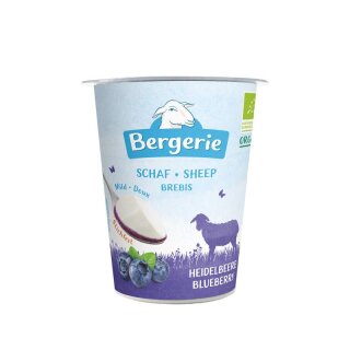 Bergerie Schafjoghurt auf Heidelbeere - Bio - 125g