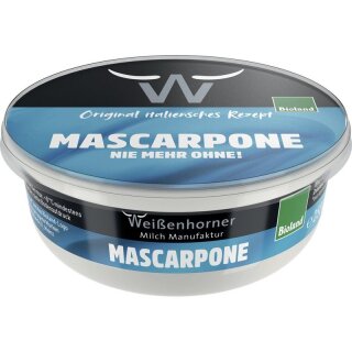 Weißenhorner Mascarpone - Bio - 250g