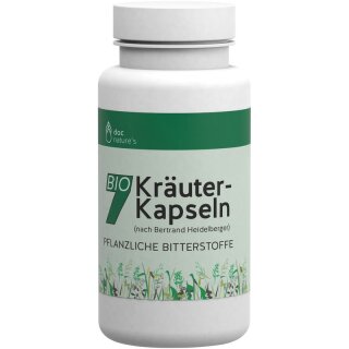 Gesund & Leben doc natures 7 Kräuter-Kapseln - Bio - 100Stück