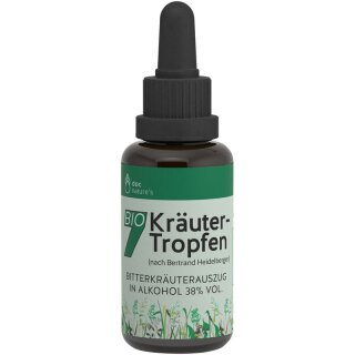 Gesund & Leben doc nature’s 7 Kräuter-Tropfen - Bio - 30ml