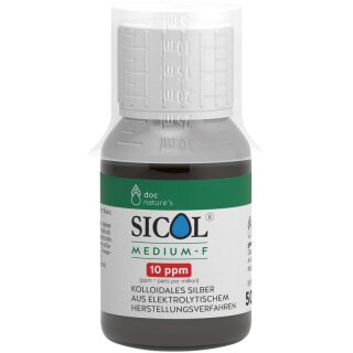 Gesund & Leben doc nature’s SICOL medium-F 10 ppm - 50ml