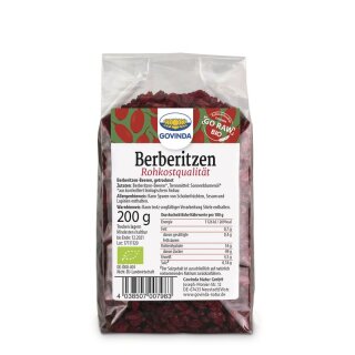 Govinda Berberitzen-Beeren - Bio - 200g