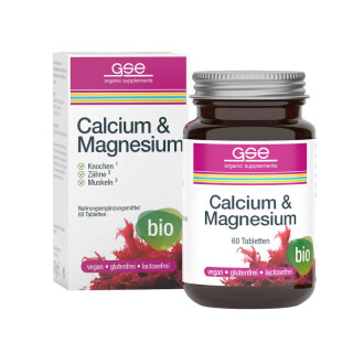 GSE Calcium & Magnesium Complex 60 Tabl. à 700 mg - Bio - 42g