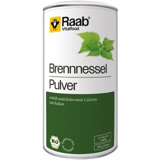 Raab Vitalfood Brennnessel Pulver - Bio - 160g