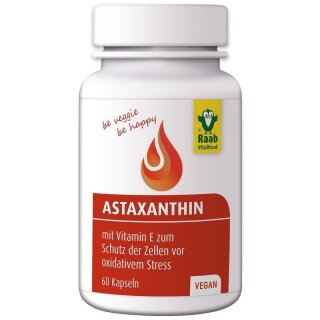Raab Vitalfood Astaxanthin vegan 42g