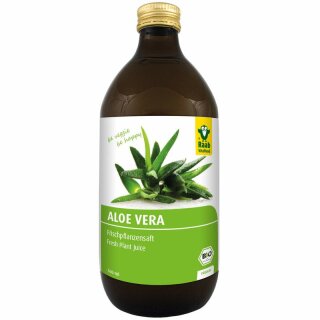 Raab Vitalfood Aloe Vera Frischpflanzensaft - Bio - 0,5l