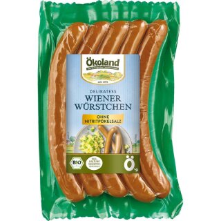 Ökoland Delikatess Wiener Würstchen - Bio - 200g