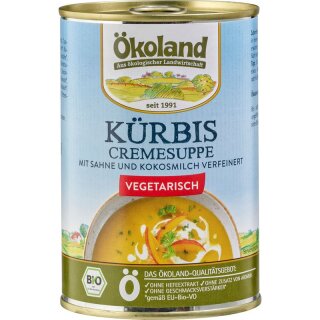 Ökoland Kürbis-Cremesuppe - Bio - 400g
