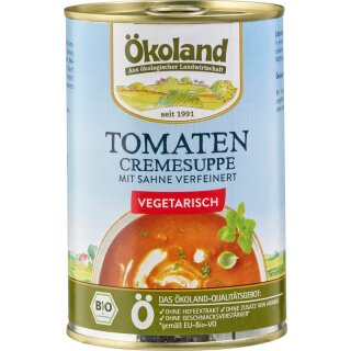 Ökoland Tomaten-Cremesuppe - Bio - 400g