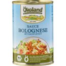 Ökoland Sauce Bolognese mit Hackfleisch - Bio - 400g