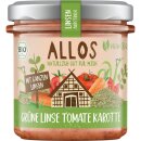 Allos Linsen-Aufstrich Grüne Linse Tomate Karotte -...