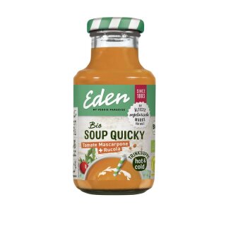EDEN Soup Quicky Tomate Mascarpone + Rucola - Bio - 250ml