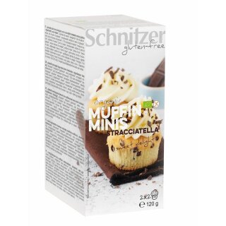 Schnitzer MUFFIN MINIS STRACCIATELLA - Bio - 120g