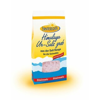 Erntesegen Himalaya Ur-Salz grob -für die Salzmühle- - 300g