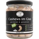 Eisblümerl Cashews im Glas geröstet und...