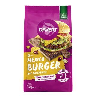 Davert Mexico Burger - Bio - 155g