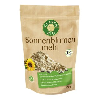 Clasen Bio Sonnenblumenmehl - Bio - 300g