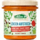 Allos Linsen-Aufstrich Grüne Linse Tomate Tamari -...