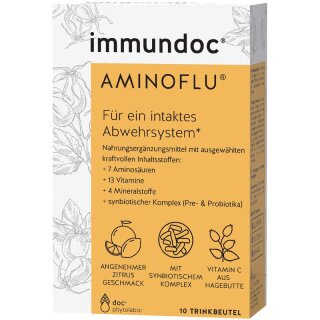 Doc Phyotlabor immundoc AMINOFLU Trinkbeutel - 10Stück