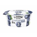 Gläserne Molkerei Joghurt pur Blaubeere - Bio - 150g