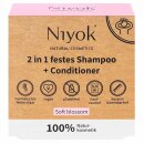 Niyok 2 in 1 festes Shampoo & Conditioner Soft...
