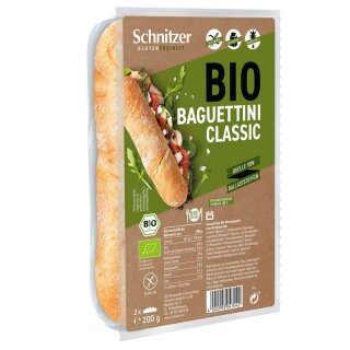 Schnitzer Baguettini Classic - Bio - 200g