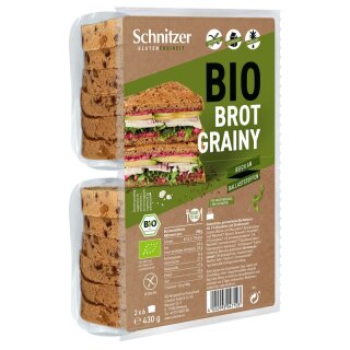 Schnitzer Brot Grainy - Bio - 430g