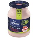 Söbbeke Pur Joghurt mild Erdbeere Himbeere - Bio - 500g