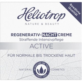 Heliotrop Active Regenerativ- Nachtcreme - 50ml