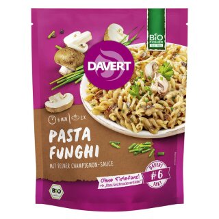 Davert Pasta Funghi - Bio - 150g