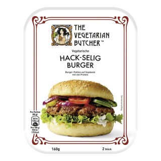Vegetarian Butcher Hack-Selig-Burger - 160g